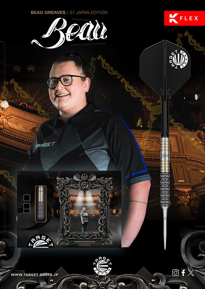ターゲット】Beau Greaves Japan Edition スイスポイント スティール