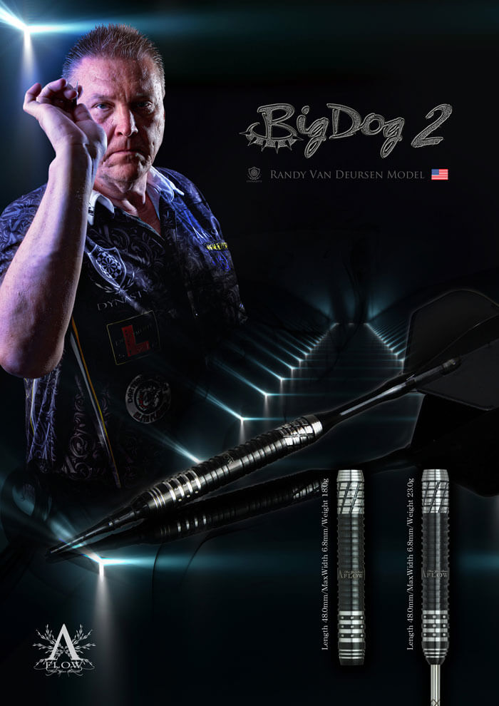 A-FLOW STEEL"BigDog2"Randy Van Deursen Model