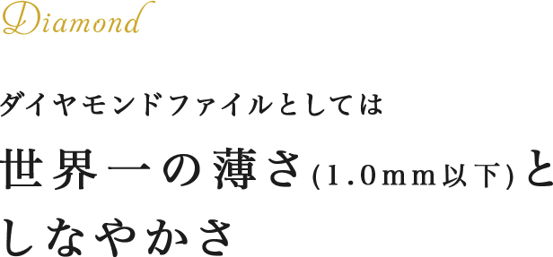 日本製ダイヤモンドファイルの公式通販 Goei Diamond