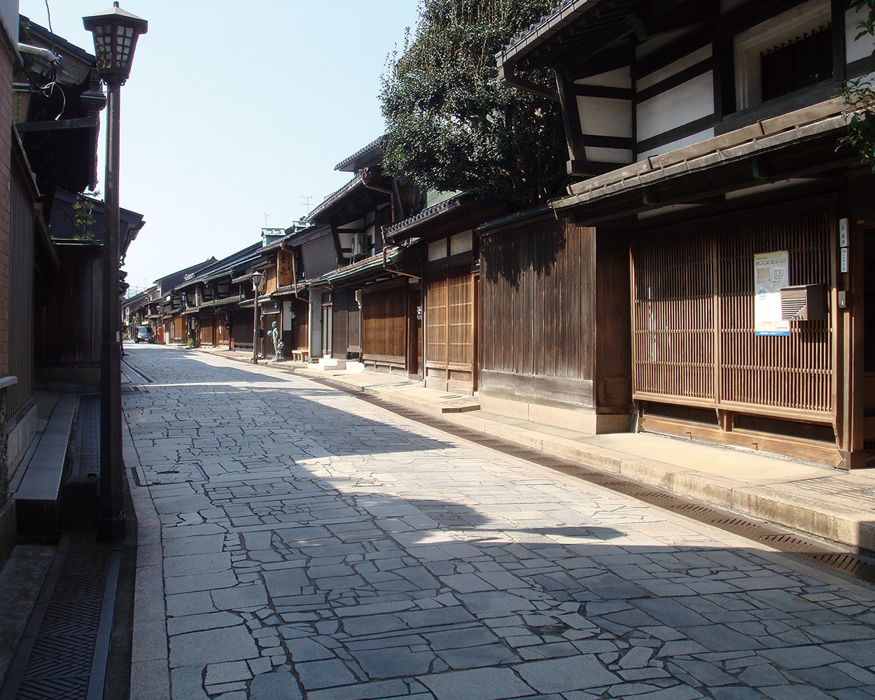 高岡 金屋町の町並み