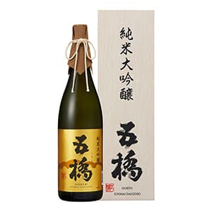 五橋 純米大吟醸 50% 1800ml 木箱入（常温）