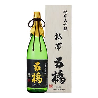 五橋 純米大吟醸 錦帯 1800ml 木箱入（常温）