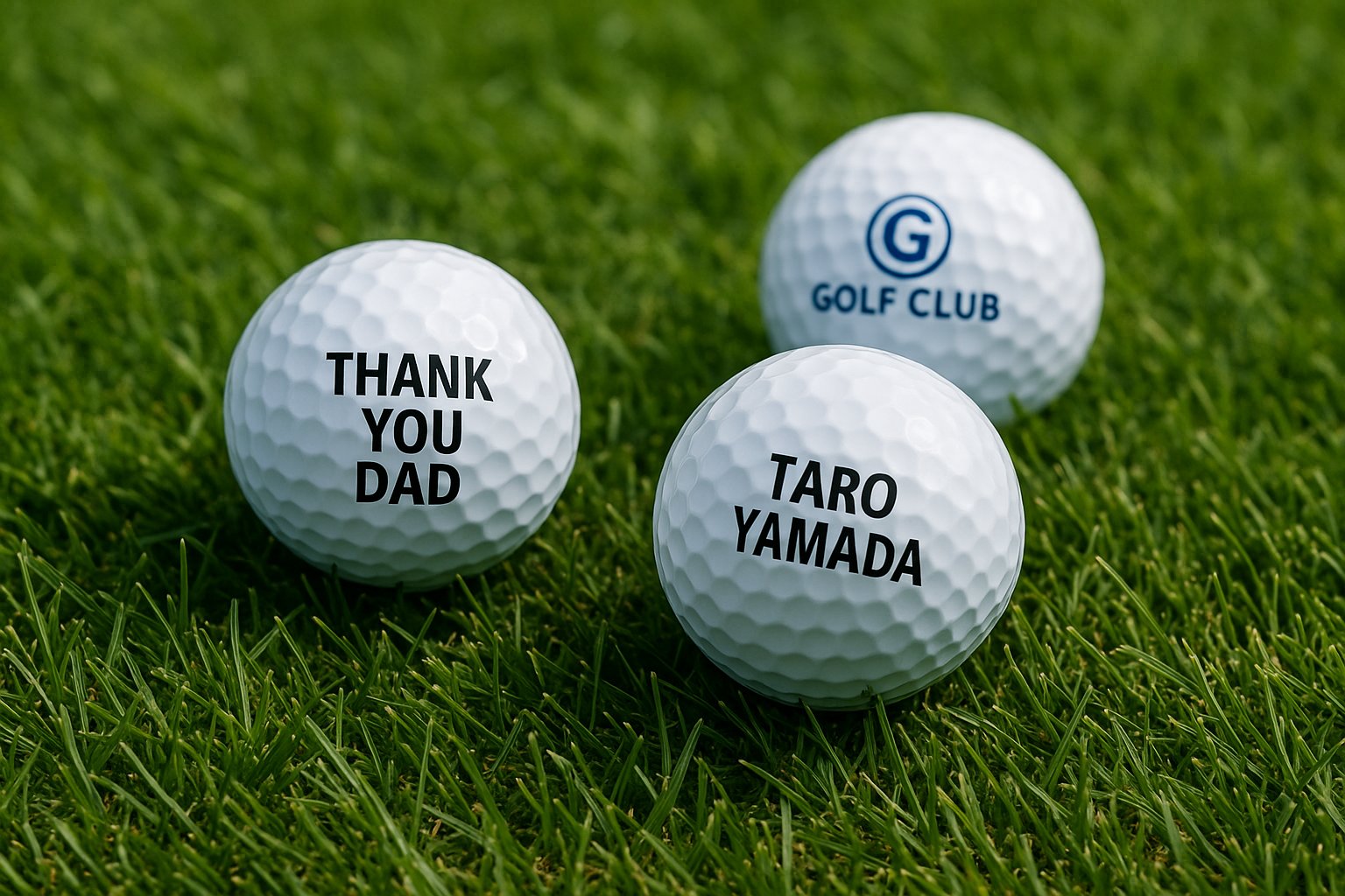 名入れゴルフボール