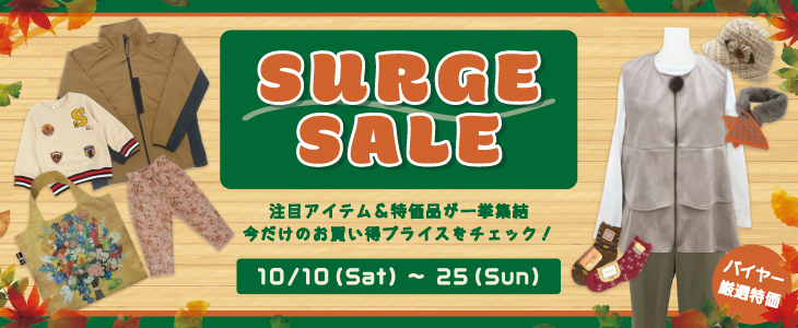 SURGE SALE