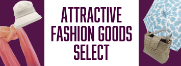 Attractive fashion goods select