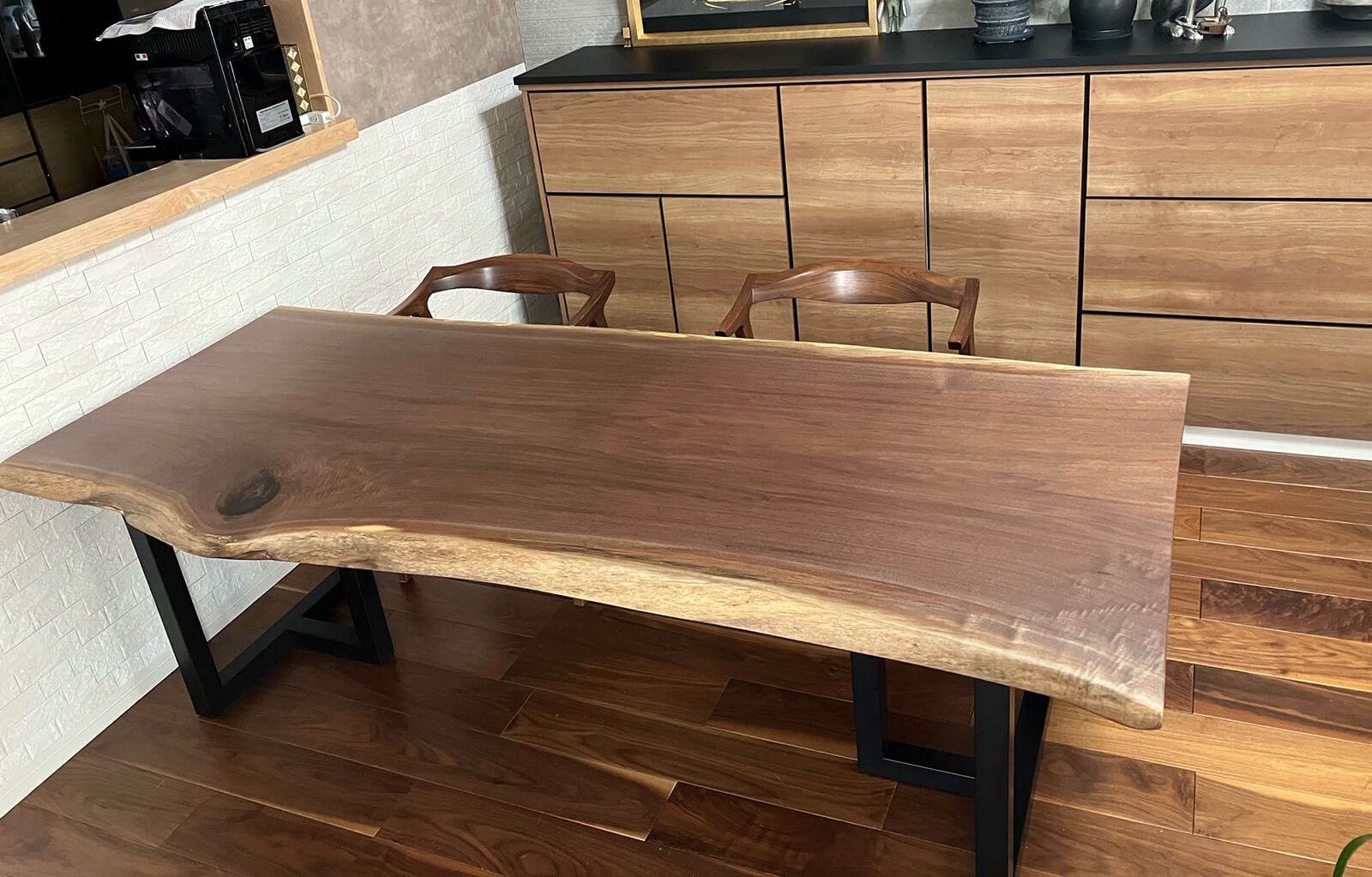 １枚板オリジナルテーブル