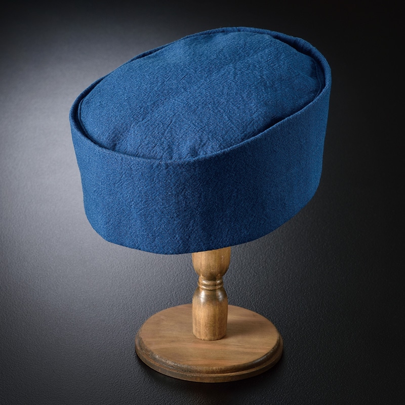 藍染利休帽
