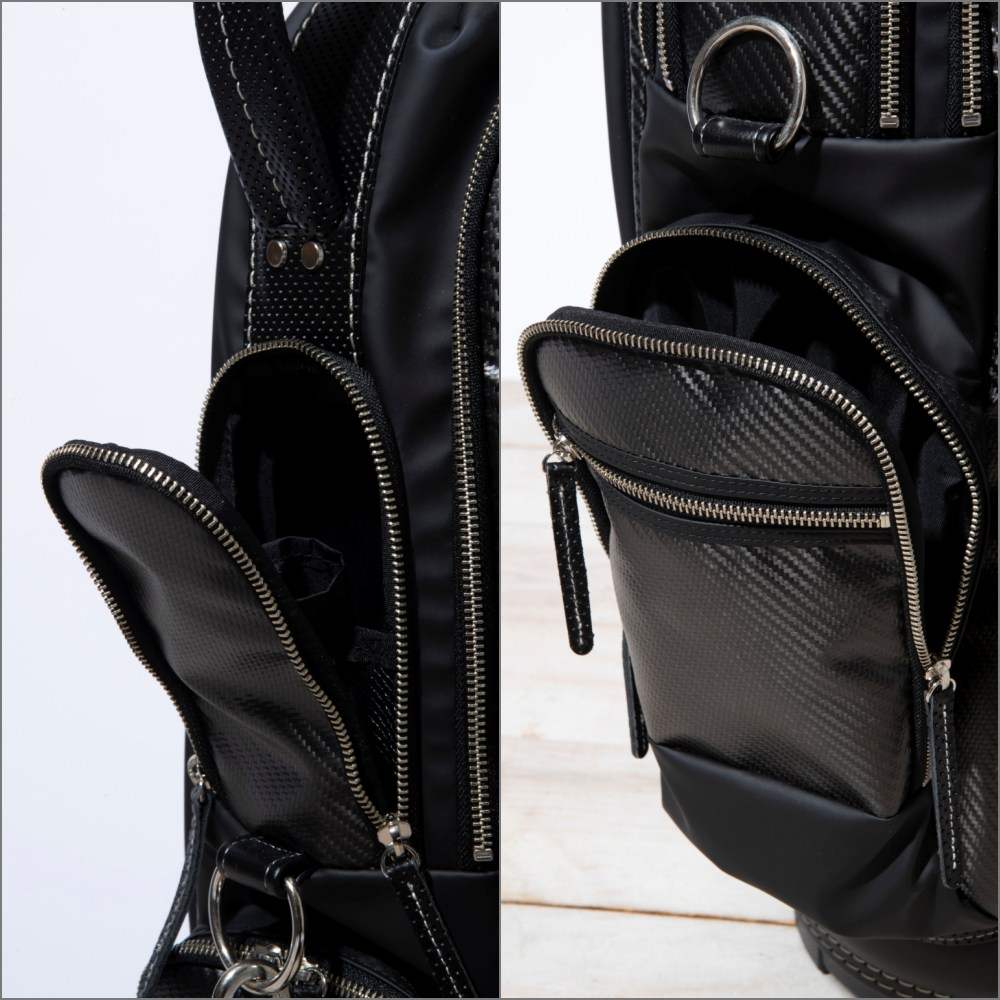 考英舎 カーボン素材使用 軽量キャディバッグ【あのシャフトと同じ素材！】