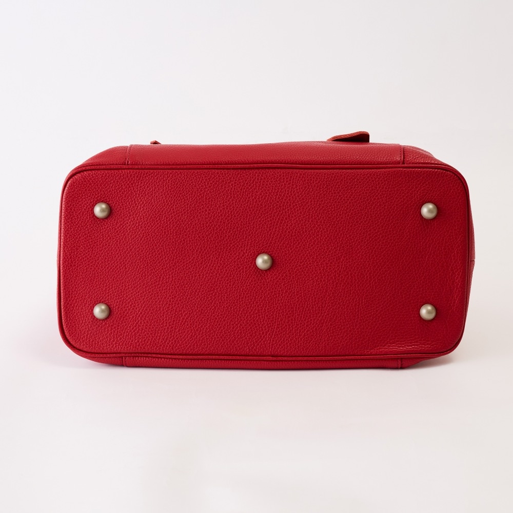 【猪瀬】イタリアンレザーボストンバッグ