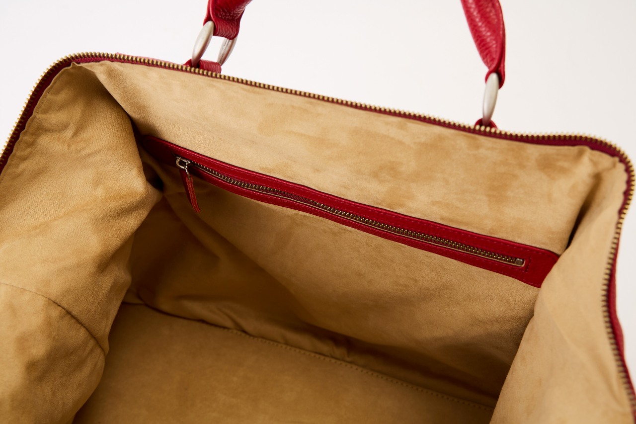 完売御礼！】猪瀬 イタリアンレザーボストンバッグ【ゴルフ旅を彩る