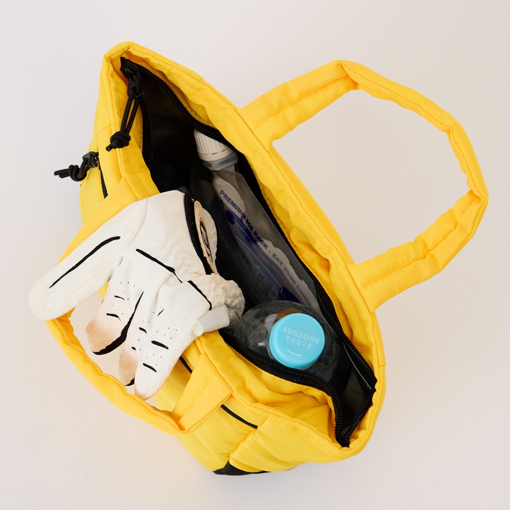 新品 ラッセルノ ゴルフ CLEAR CART BAG ラウンドバッグ イエロー 新品 ラッセルノ ゴルフ CLEAR CART BAG ラウンドバッグ イエロー