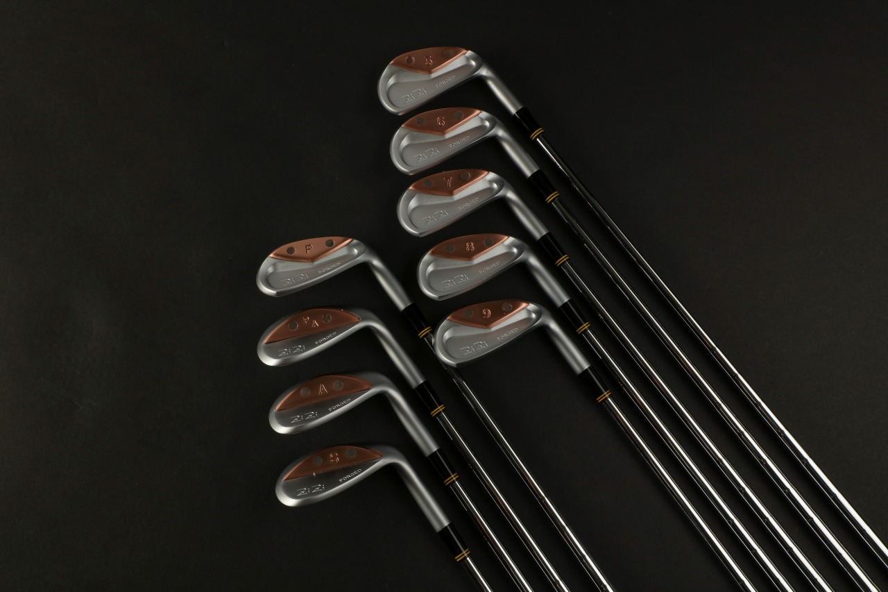 ZiZi フェースだけノーメッキ A型キャビティアイアン【手入れが楽