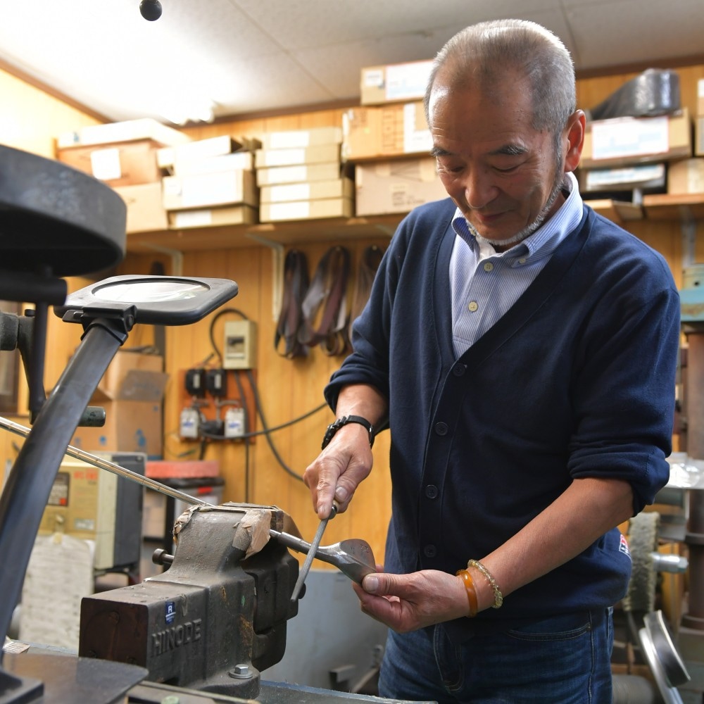 ZiZi フェースだけノーメッキ A型キャビティアイアン