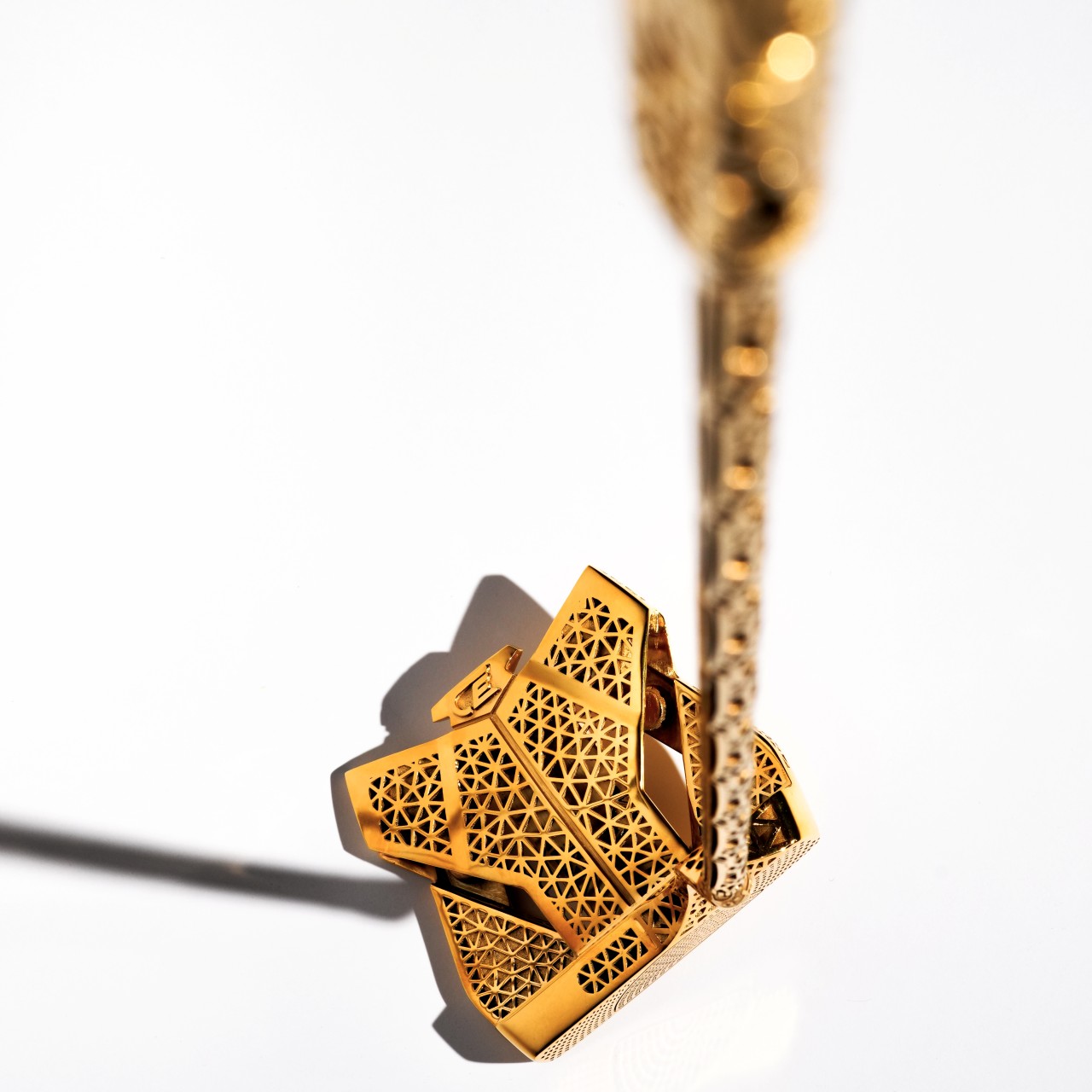 人工純金 Designer 魂「24金」パター【真空3Dプリンターで作る、完全一体成形