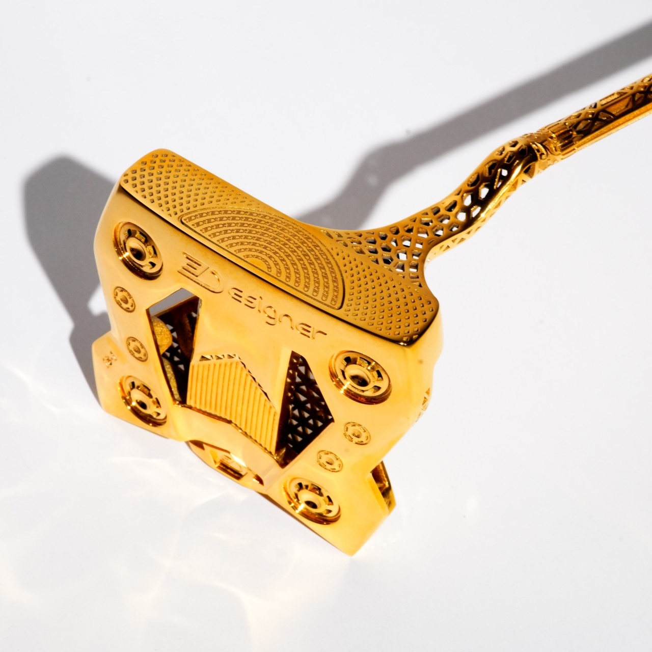 Designer 魂「24金」パター【真空3Dプリンターで作る、完全一体成形