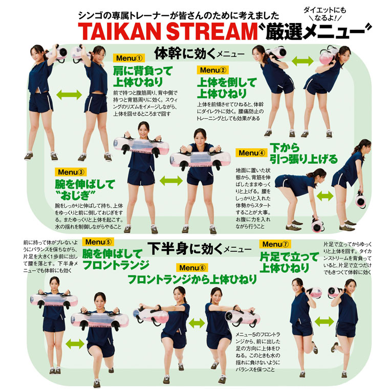 水のチカラで鍛える Taikan Stream ゴルフダイジェスト公式通販サイト ゴルフポケット