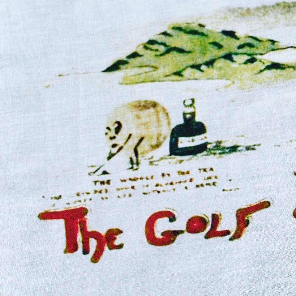 チョイス道楽謹製 手ぬぐい 「The Golf of Rokkosan」