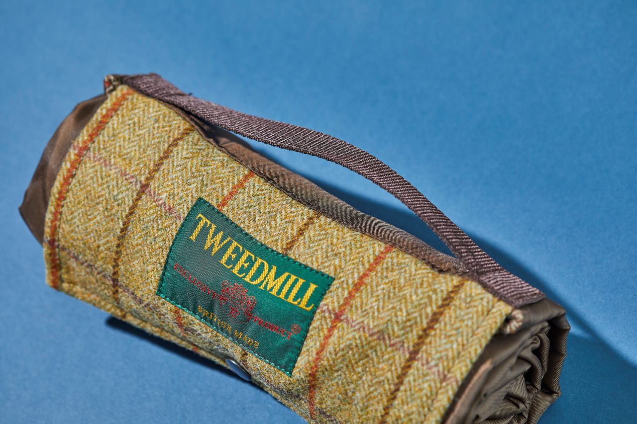 ツイードミル アウトドア フリースラグ＆ツイードラグ