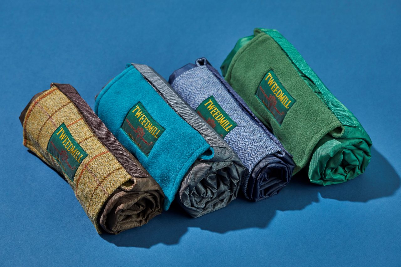 ツイードミル アウトドア フリースラグ＆ツイードラグ
