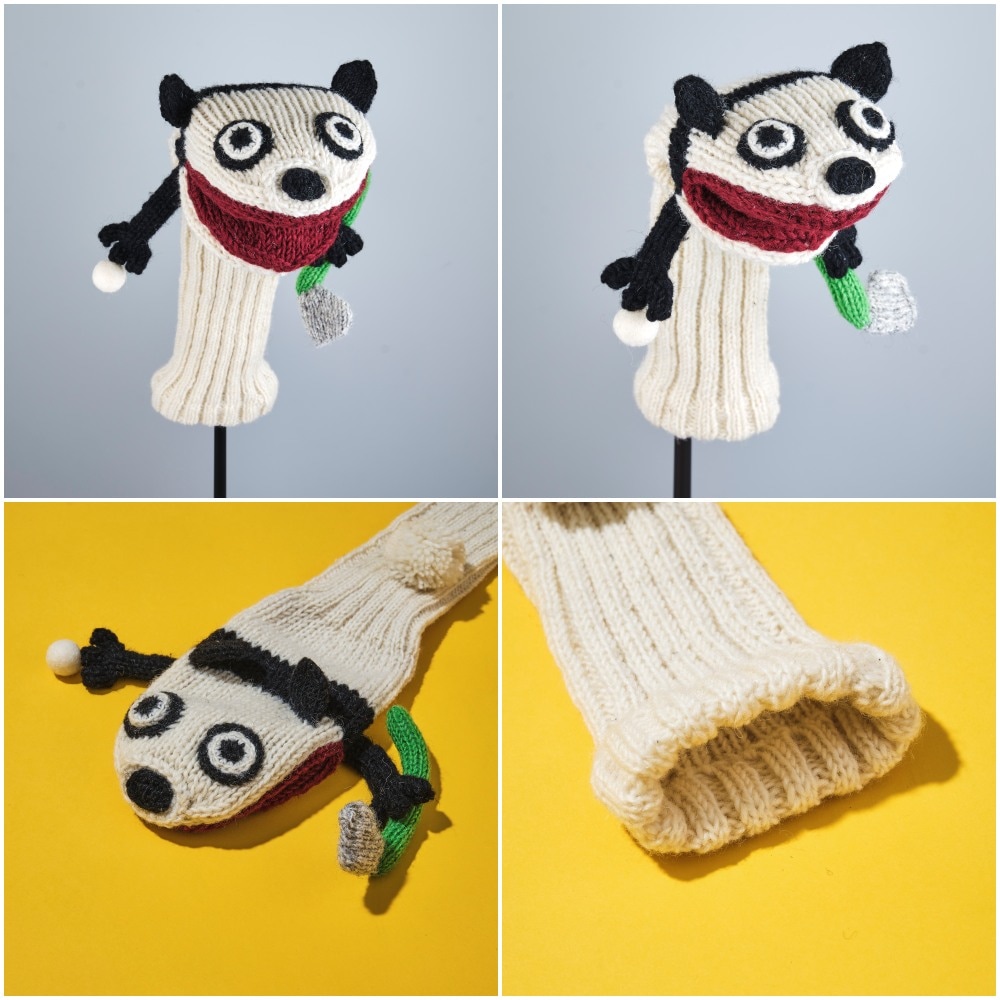 シッポを象った小さなボンボンもかわいらしさアップさせている