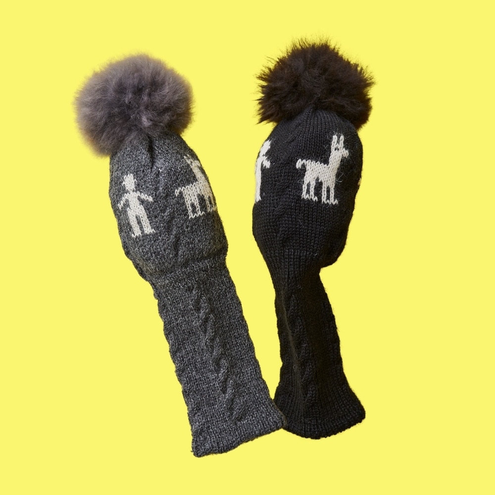 猪瀬 撥水牛革製シューズバッグ