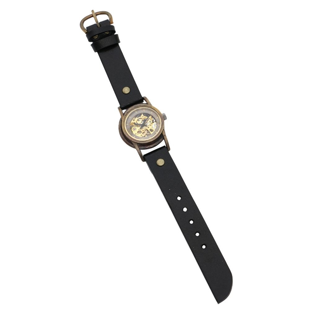 vie(ヴィー) ボールとティーがモチーフのハンドメイド手巻式腕時計