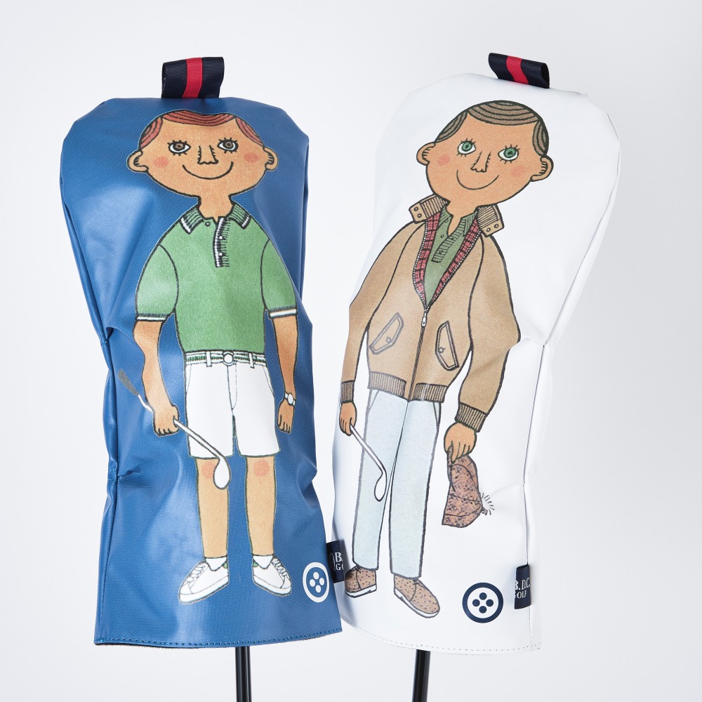 B.D.C. GOLF アイビーボーイ ヘッドカバー【レジェンド穂積和夫氏の