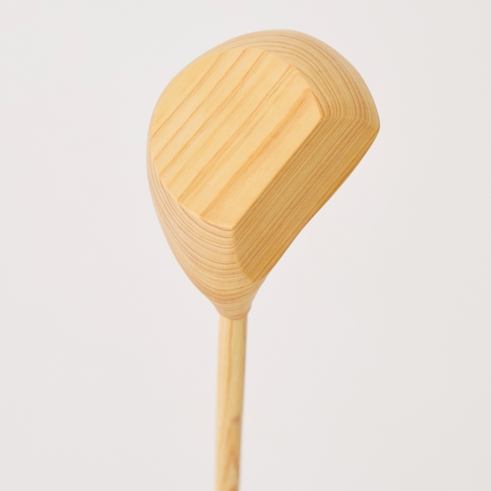 メモリアルゴルフクラブ【ゴルフ愛好家へ贈る、檜のゴルフクラブオブジェ】