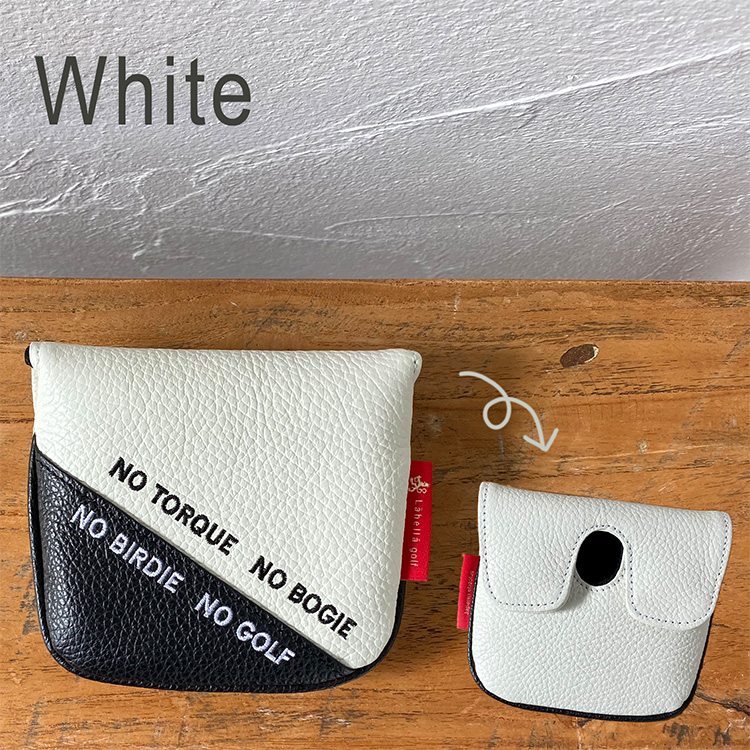 Lahella Golf ゼロトルクパター用イタリアンレザー製ヘッドカバー