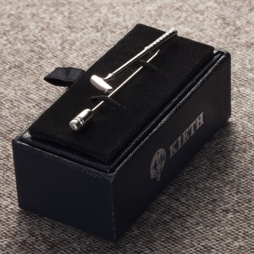 KIETH パターとキャディバッグのピンブローチ