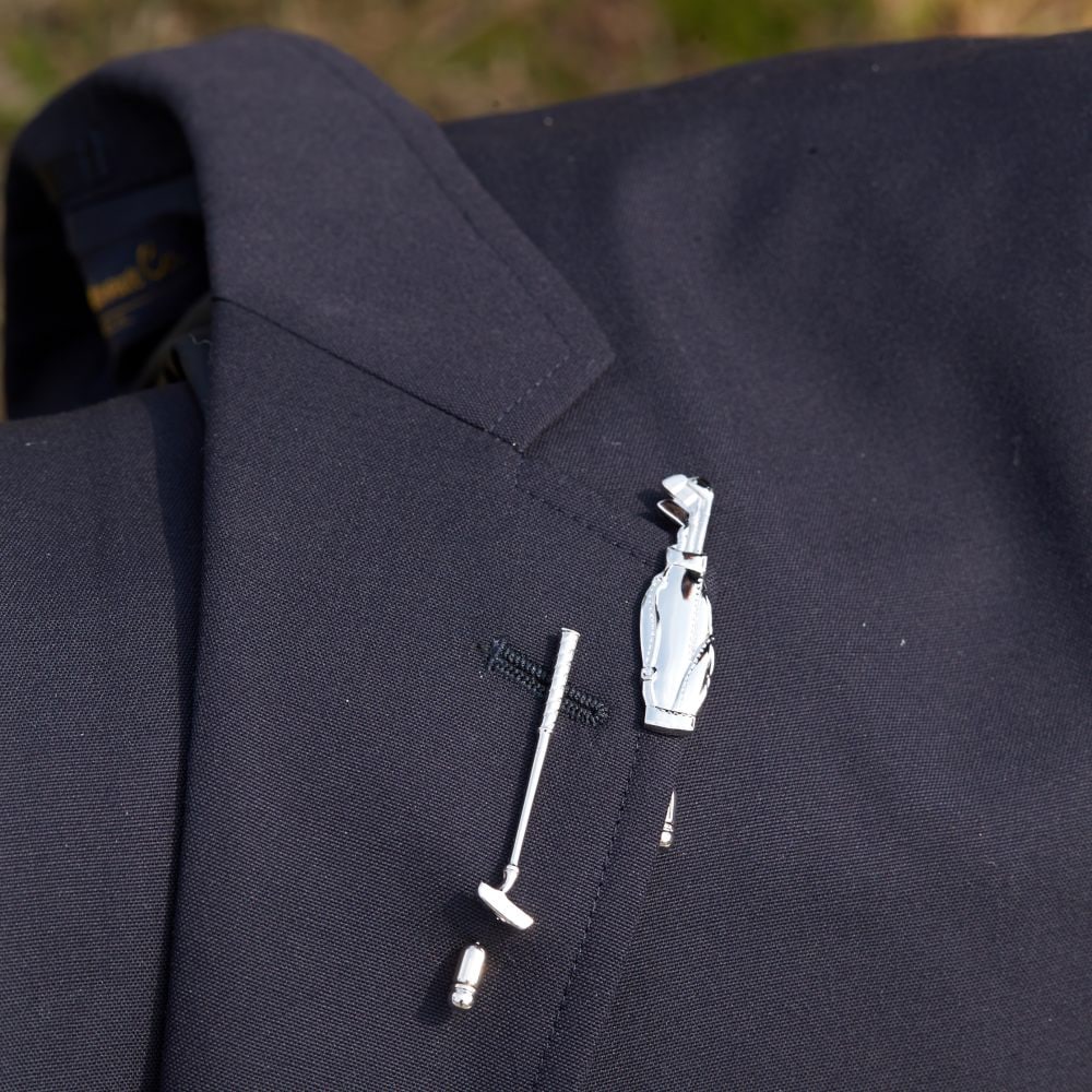 KIETH パターとキャディバッグのピンブローチ