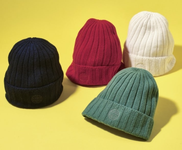 WOOL＆CO ウール100％のニットキャップ