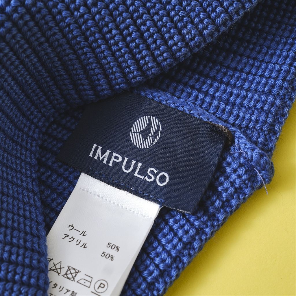 ＜IMPULSO（インパルソ）＞イタリア製 水を弾くニットキャップ