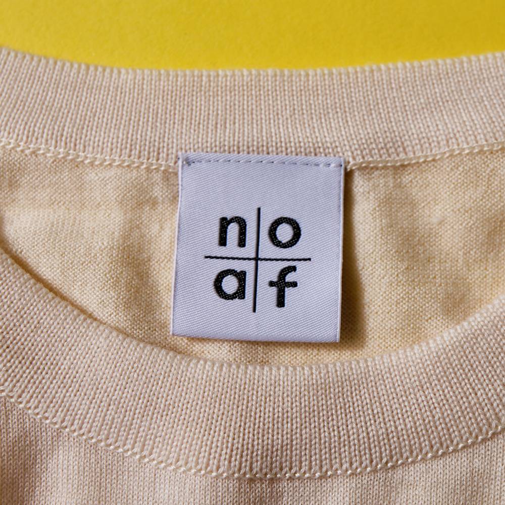 no+af（ノアフ）ウール100％ エクストラファインゲージニット