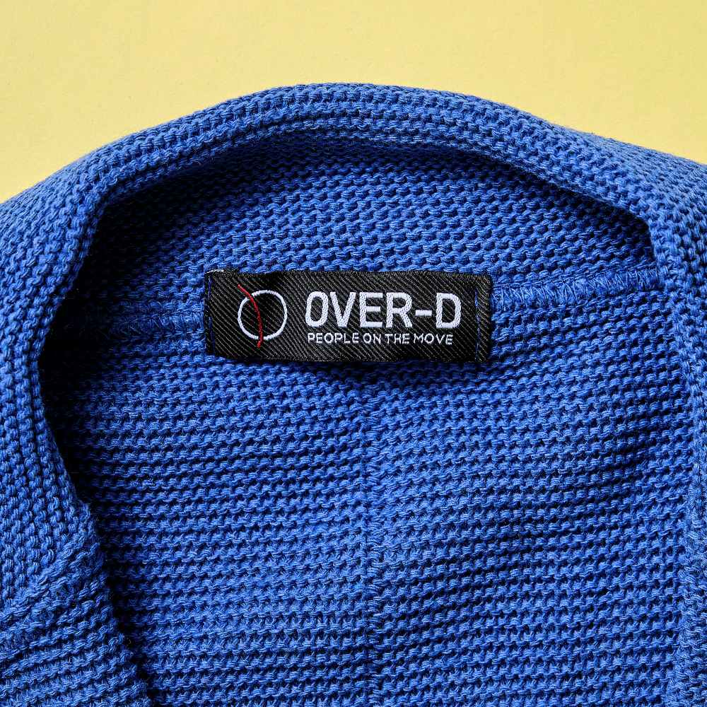 OVER-D イタリア製 コットンニットジャケット