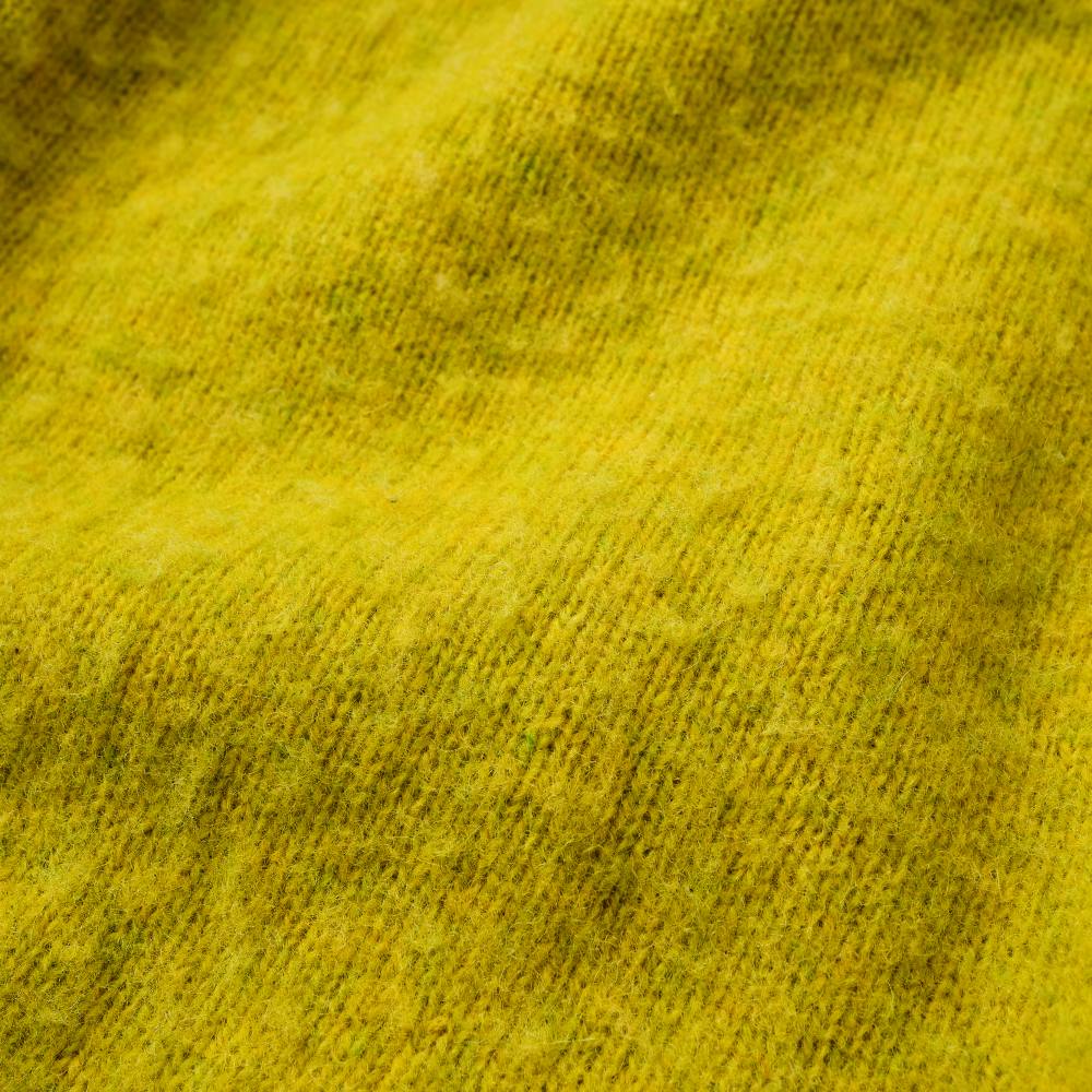 シェットランド ウーレン＆コー　ふんわり起毛が暖かいクルーネックセーター