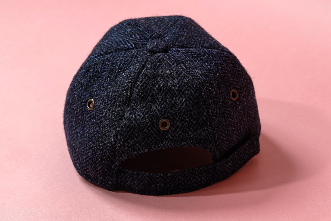 ハンナハット ウール100％ツイードキャップ＆パッチワークハンチング