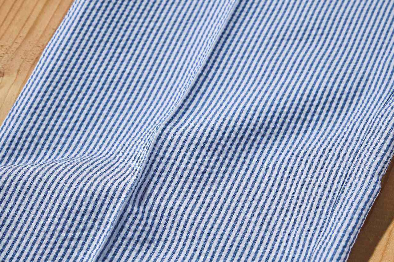 【ONO+8186】軽量綿混サッカー・Dot Air テーパードパンツ