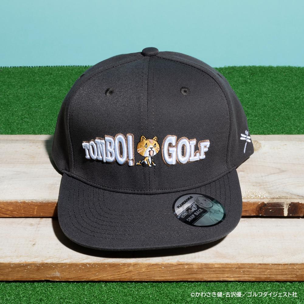 TONBO! GOLF パン猫フラットキャップ【FLANDEAVOR × オーイ! とんぼ】