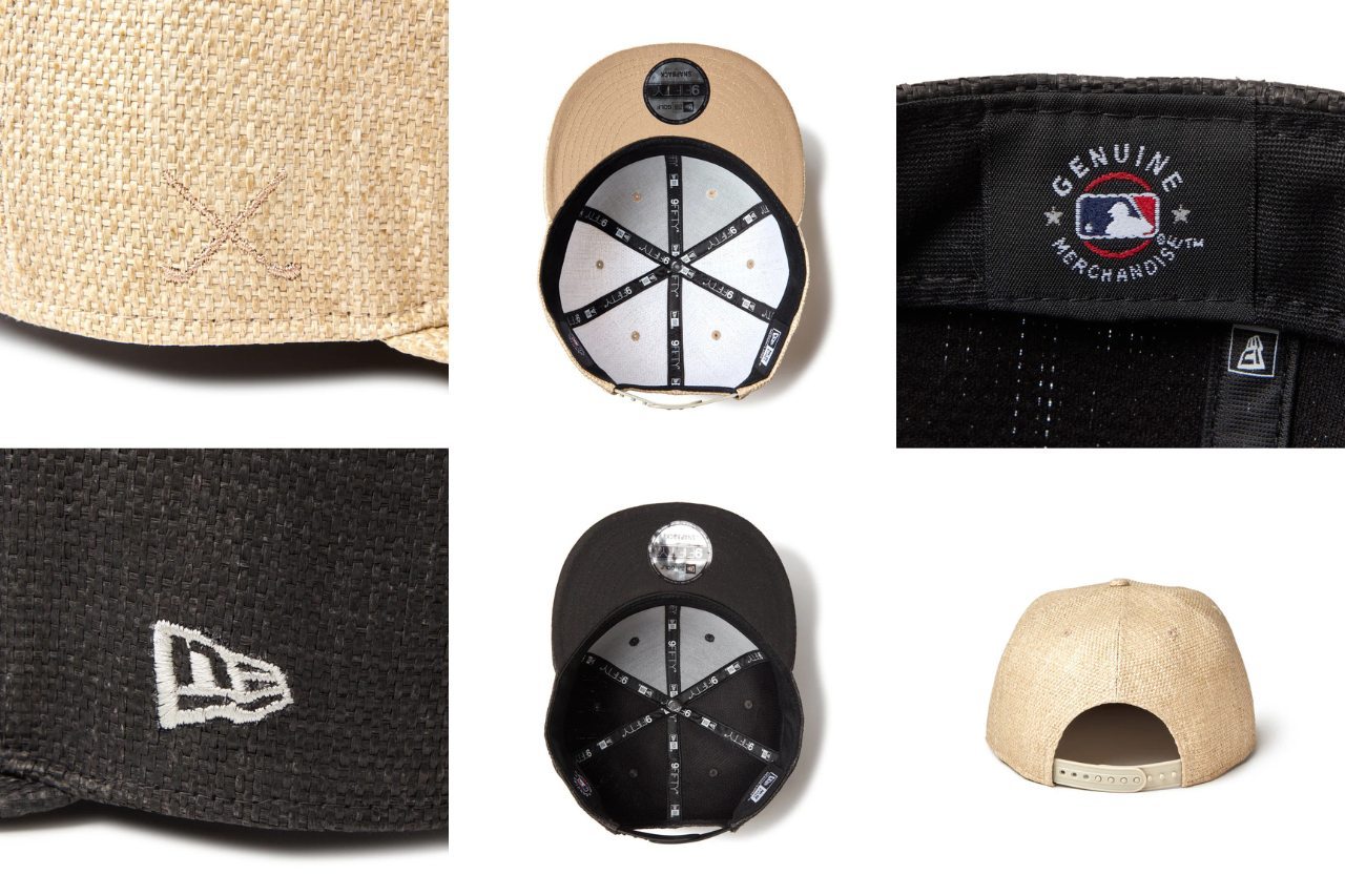 麦わら帽子のような見た目に通気性もバツグン