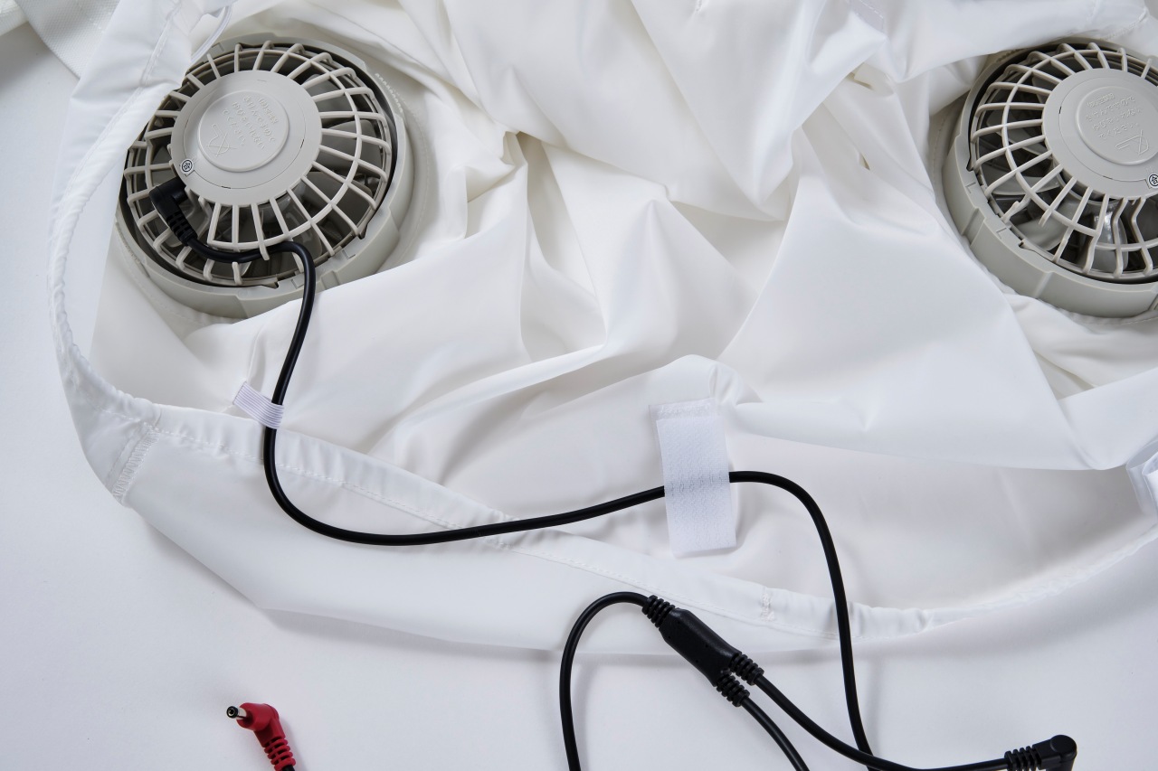 株式会社空調服® ファン＆バッテリー付きポロシャツ