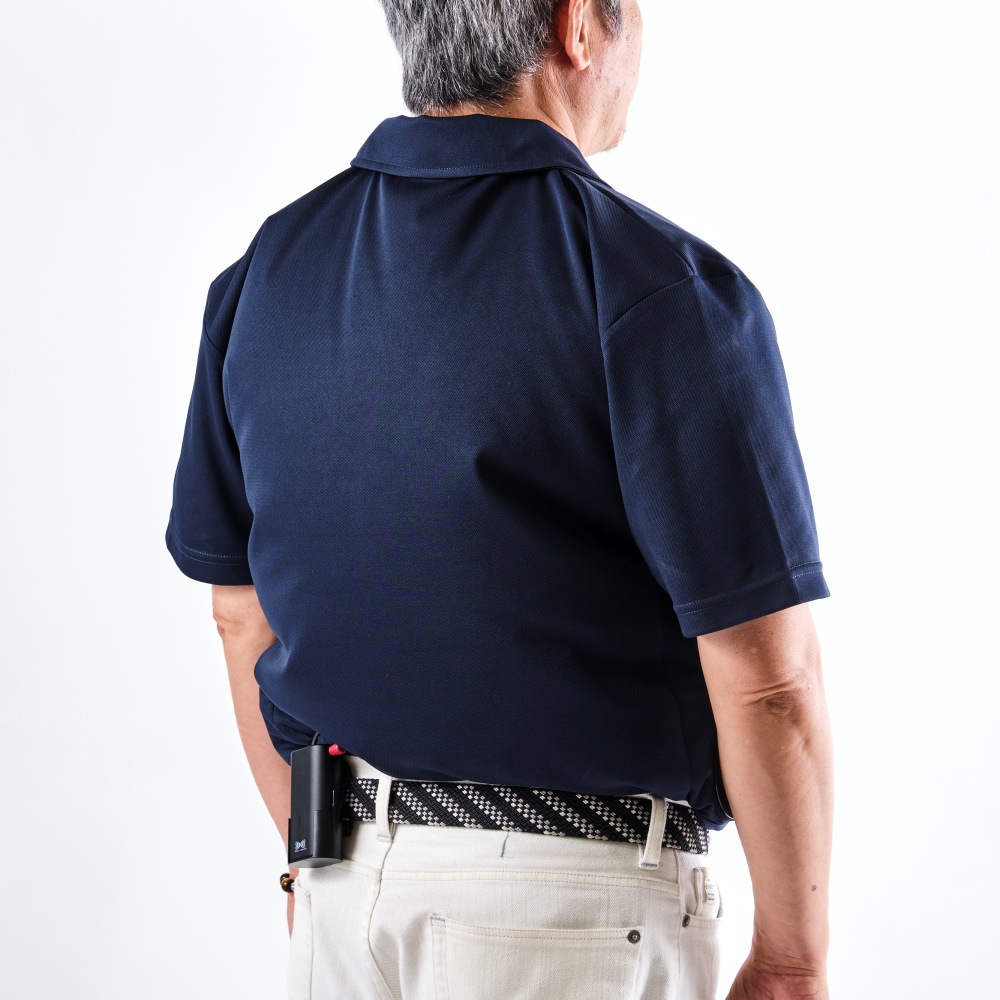 株式会社空調服® ファン＆バッテリー付きポロシャツ