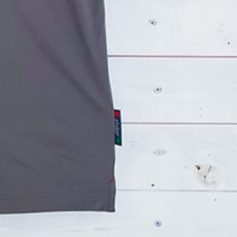 コメクエストモックネック半袖シャツディテール4