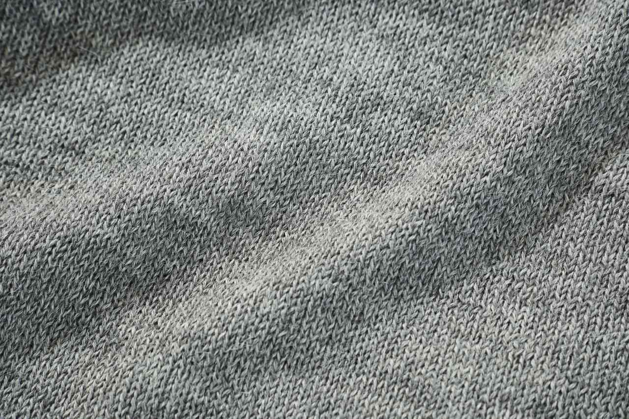 インポートハウス　アルパカ100％ゴルフ柄ハーフジップセーター