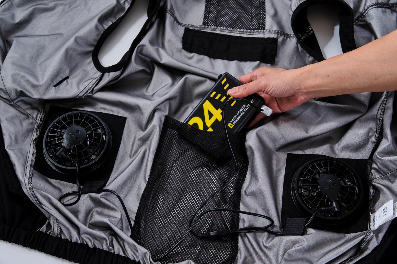 最大出力24Vのバッテリー