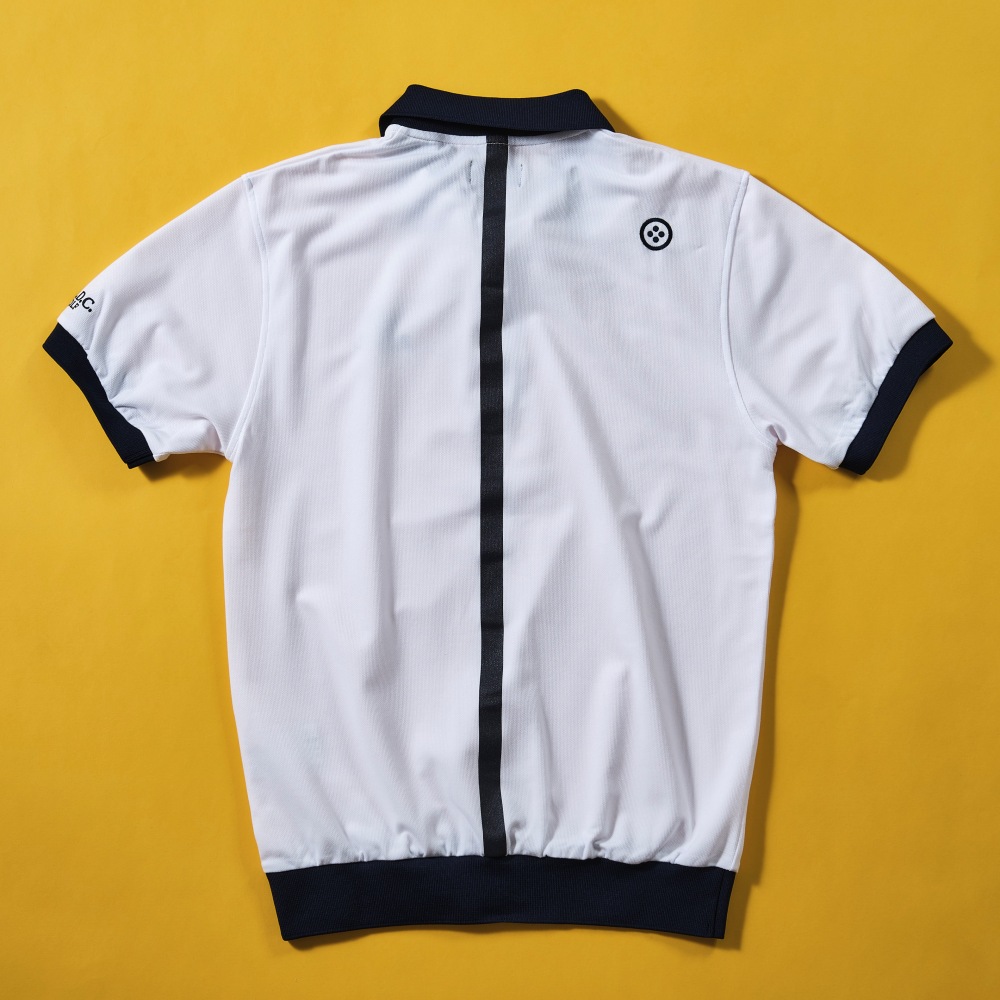B.D.C GOLF リブポロシャツ