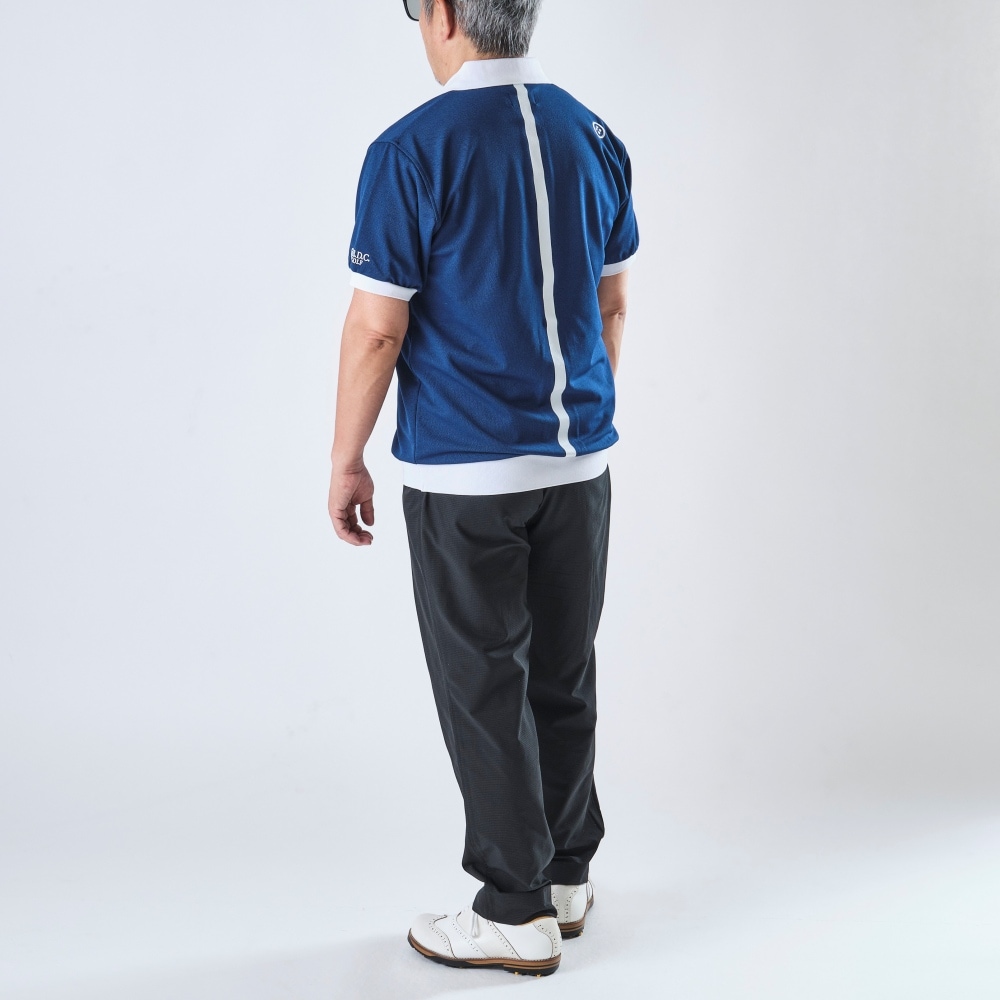 B.D.C GOLF リブポロシャツ
