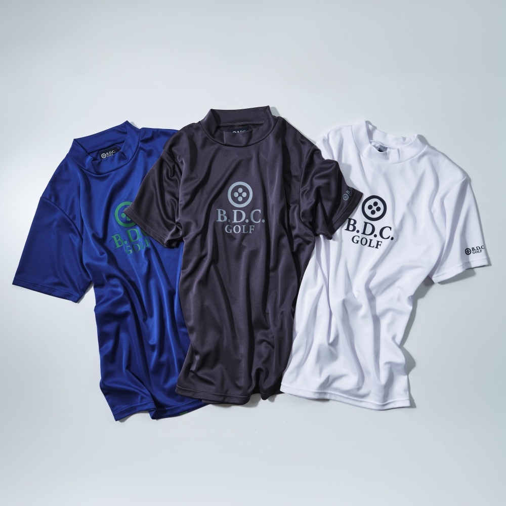 B.D.C. GOLF 半袖ベーシックモックネックシャツ