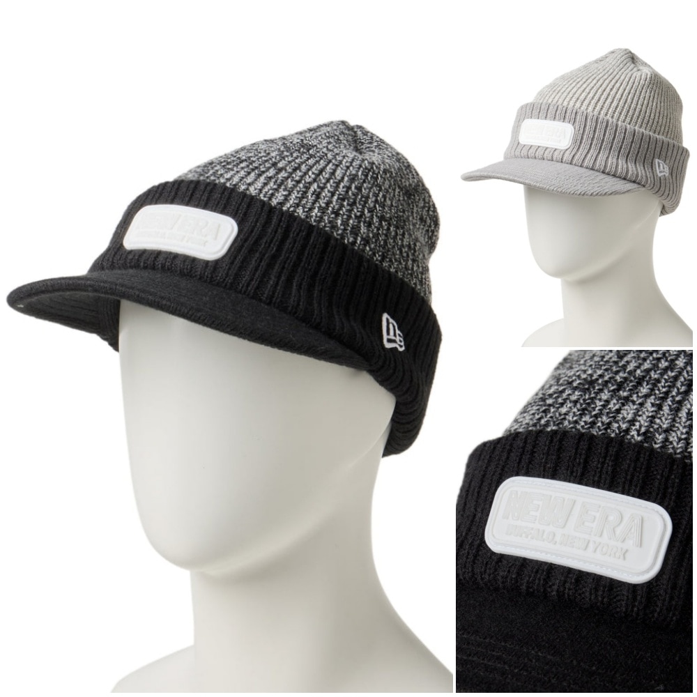 【NEWERA GOLF】ババイザー付きニットキャップ(TPUロゴ)