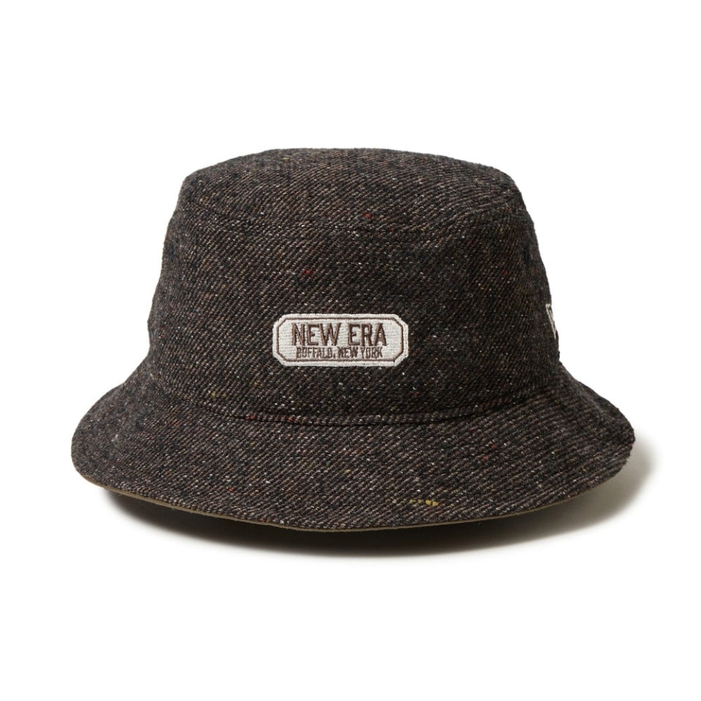 【NEW ERA GOLF】 ネップウールツイード　バケットハット01